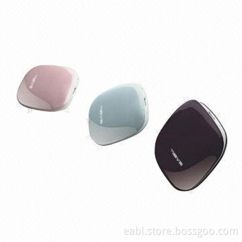Fashionable Portable Power Bank, Lithium-ion Battery Type, Streamline/5,000mAh, LED Indicator